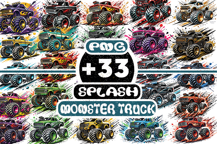 Monster Truck Png Image 13
