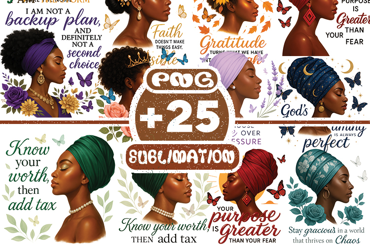 African American Woman Clipart Image 9