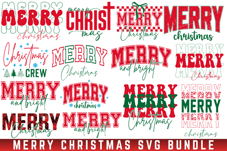 Merry Christmas Svg | Svg Cut File