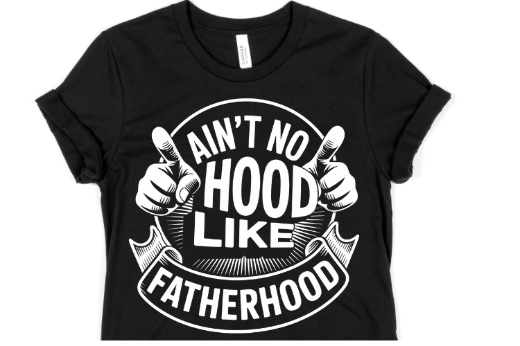 Ain't No Hood Like Fatherhood SVGs Image 14