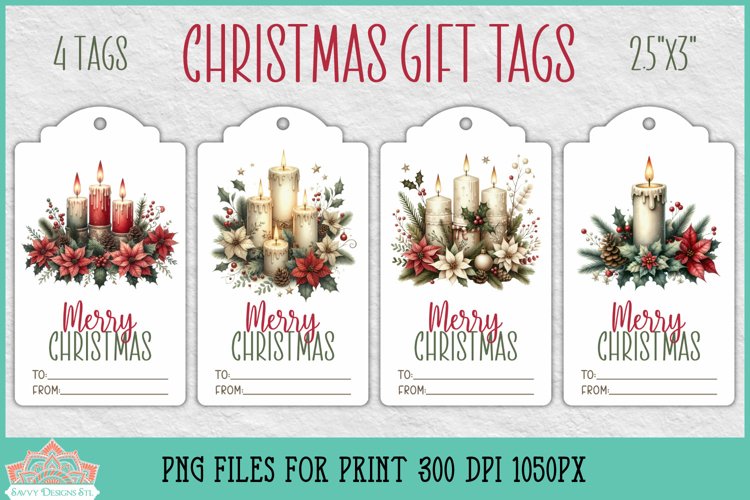 Christmas Candle Clipart Image 9