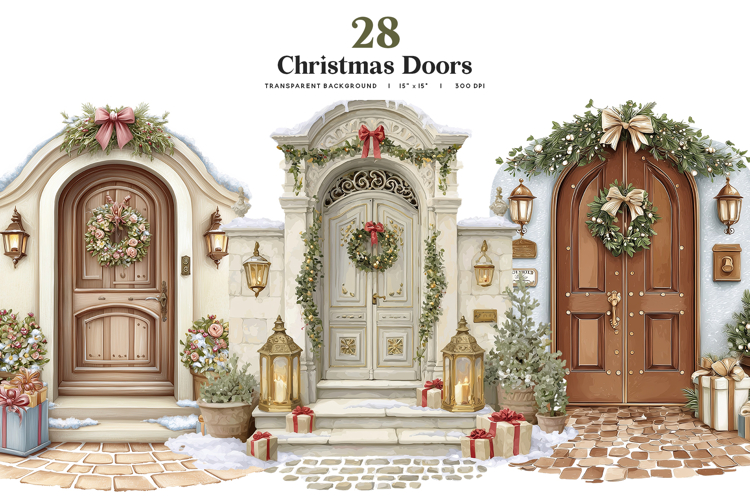 Christmas Scene Clipart