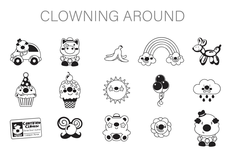 Clowning Around Dingbats