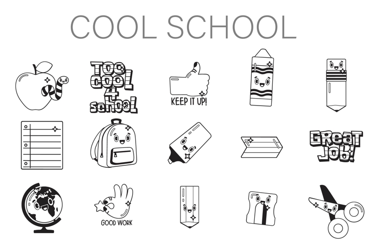 Cool School Dingbats