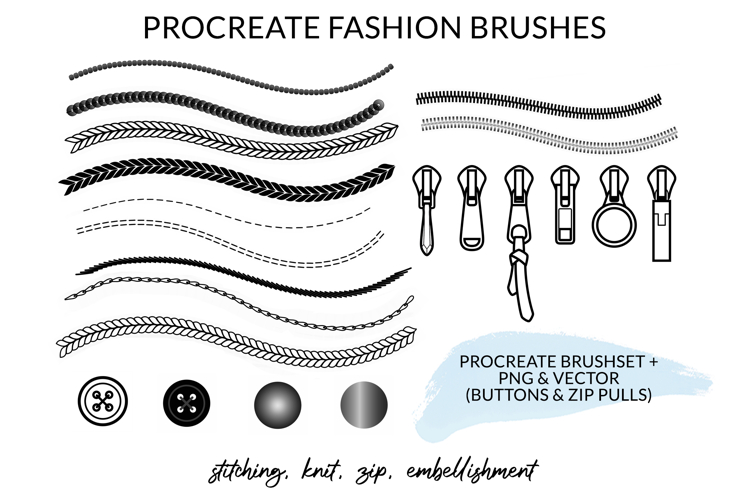 Procreate Fashion Brushes