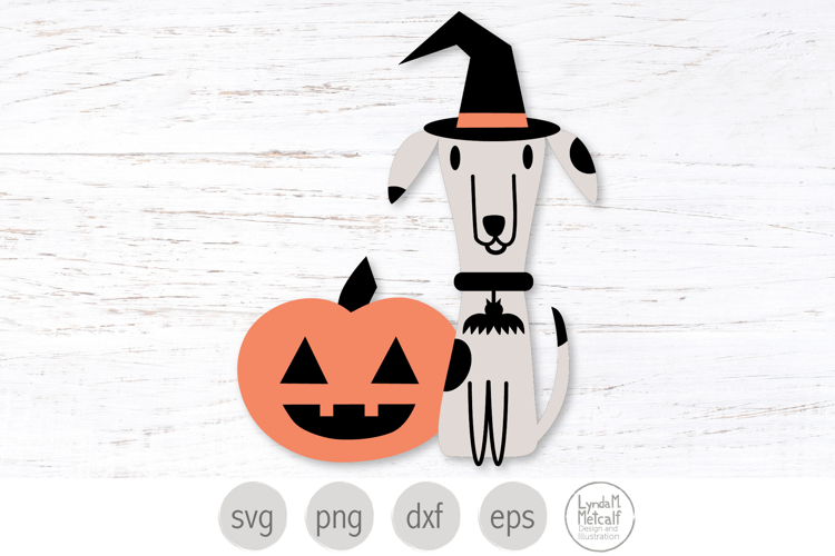 Witch Dog Svg, Halloween Puppy Png, Spooky Dog Png