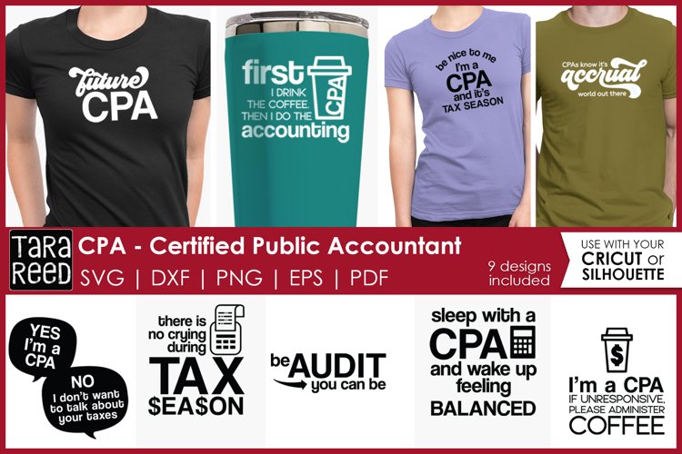 9 CPA quotes for Crafting | Funny CPA signs