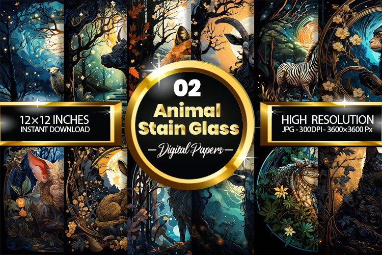Stained Glass Clipart Image 24