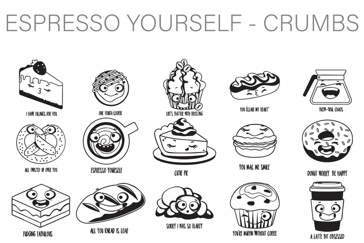 Espresso Yourself Crumbs Dingbats