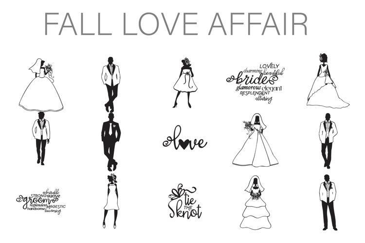 Fall Love Affair Dingbats