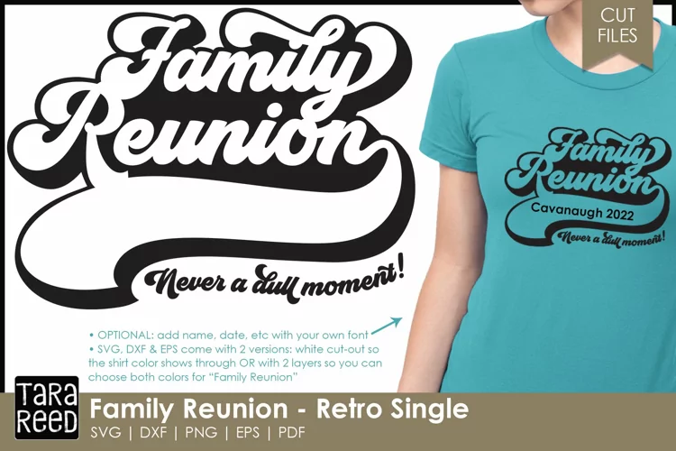 Family Reunion - Family SVG and Cut Files for Crafters