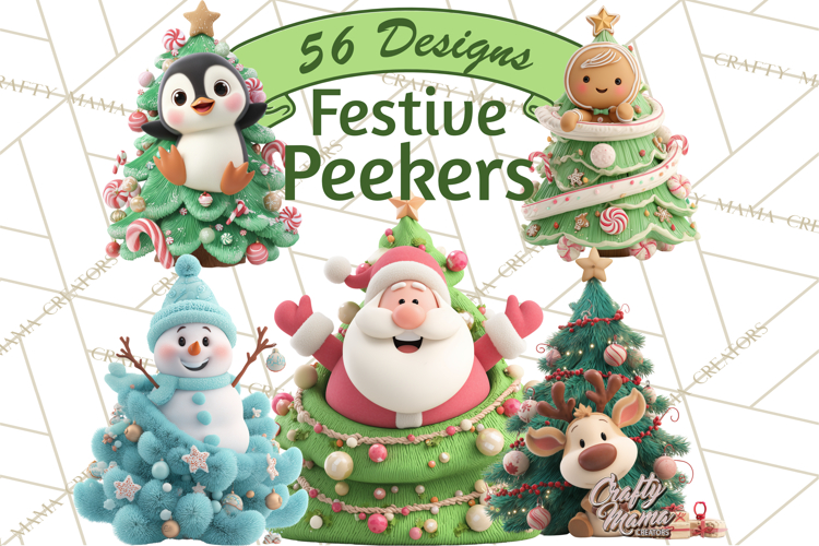 Christmas Snowman Clipart Image 8