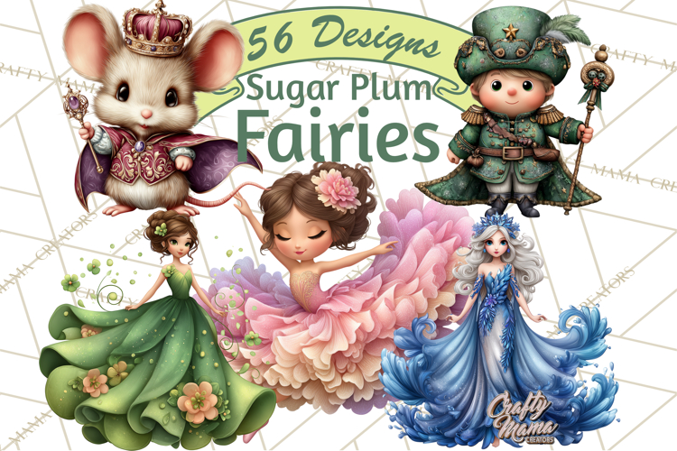 Nutcracker Ballet Clipart PNG, Sugar Plum Fairy   Soldiers