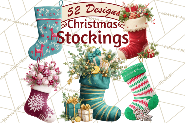 Stockings Clipart Image 3