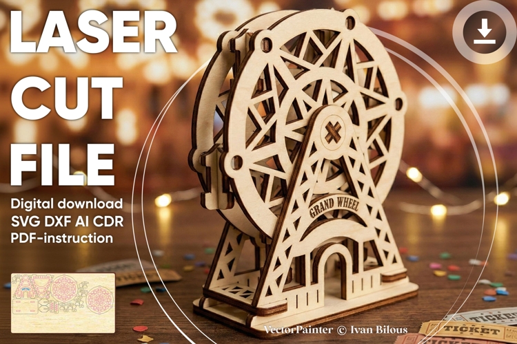 Ferris Wheel Svg Image 21