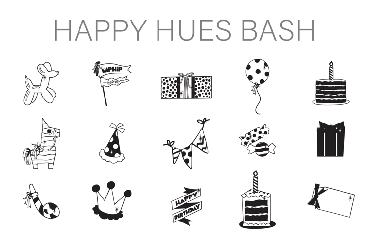 Happy Hues Bash Dingbats