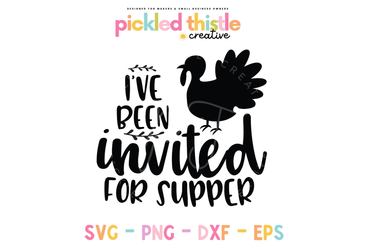 Thanksgiving Dinner Clipart Image 4