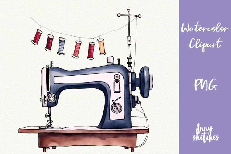 Sewing Machine Clipart Image 3