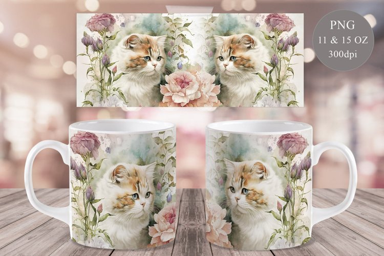 Cat Watercolor Image 3