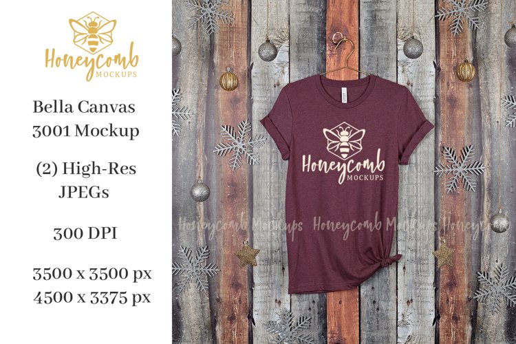 heather maroon bella canvas