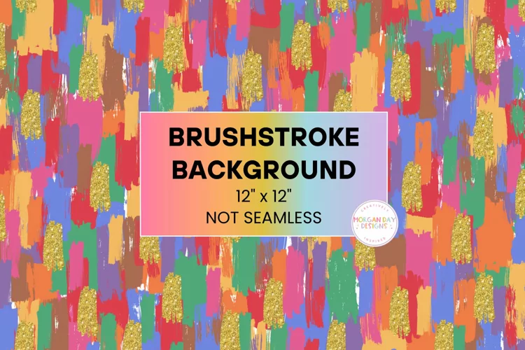 Colorful Brushstroke Background