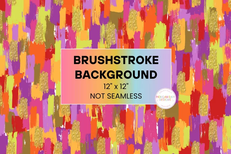 Colorful Brushstroke Background