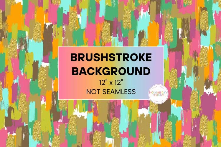 Colorful Brushstroke Background