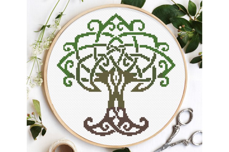 Tree of life Cross stitch pattern Digital download (1933326)