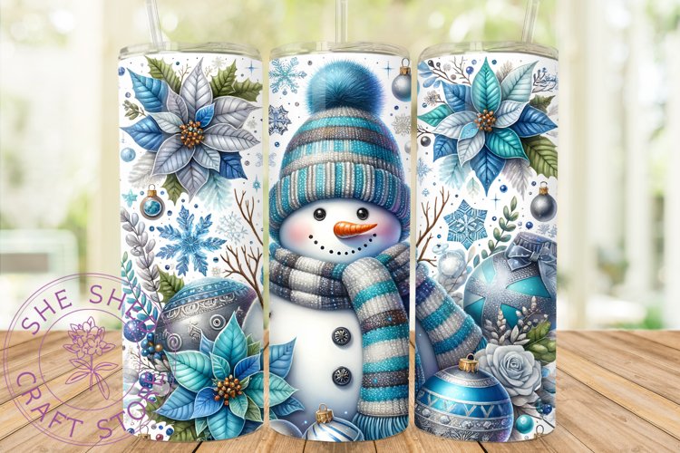 Christmas Snowman Clipart Image 12