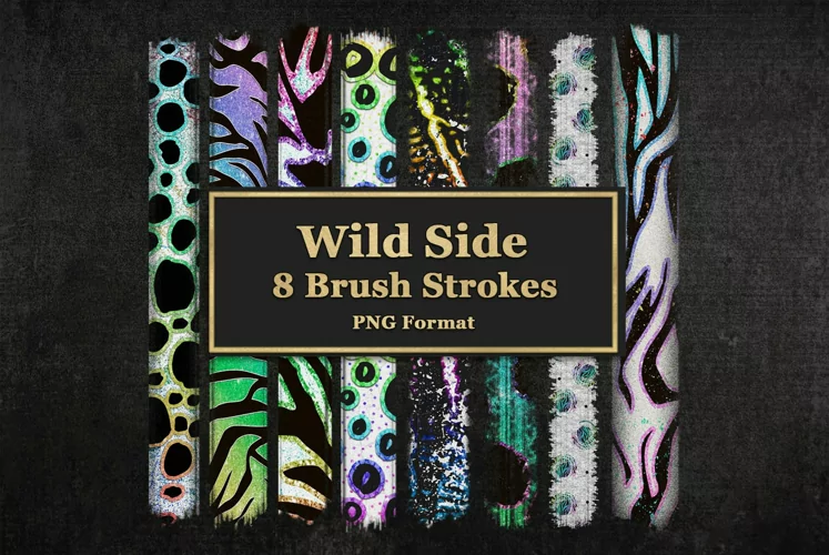 Brush Strokes Wild Side