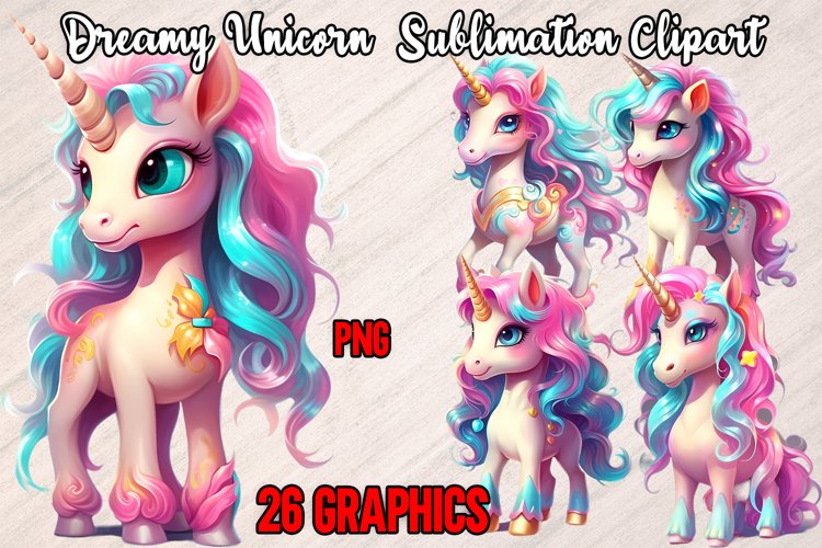 Unicorn Clipart Image 4