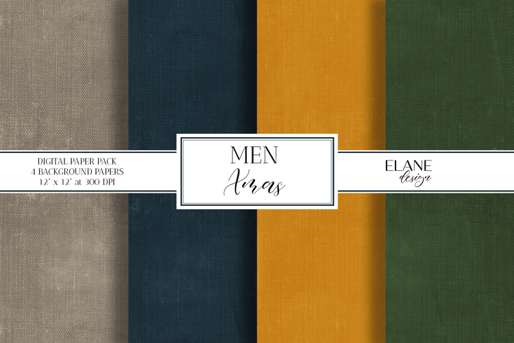 Masculine Digital Paper, Burlap Texture Printable Background