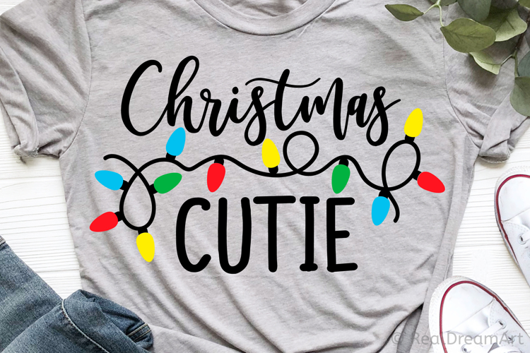 Christmas Cutie SVG, DXF, PNG, EPS