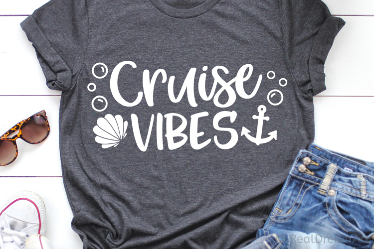 Cruise Vibes SVG, DXF, PNG, EPS