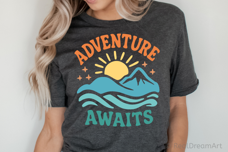 Adventure Awaits SVG, DXF, PNG, EPS