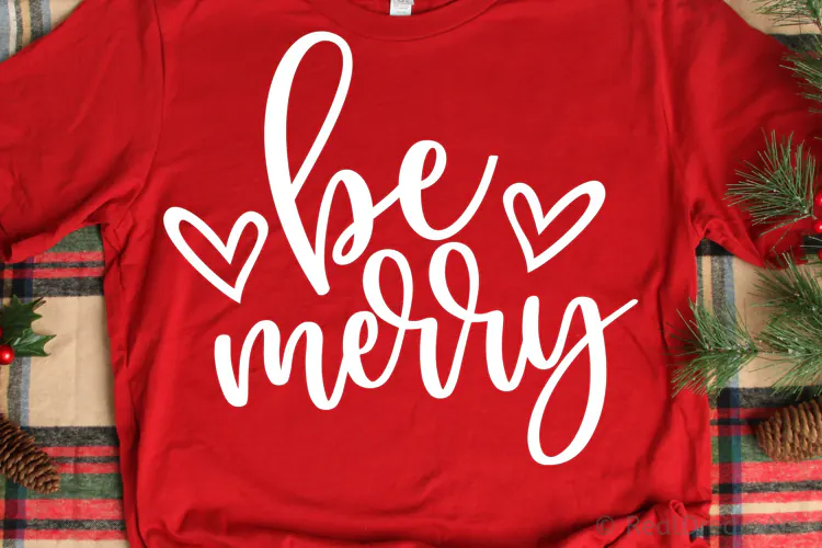 Be Merry SVG, DXF, PNG, EPS