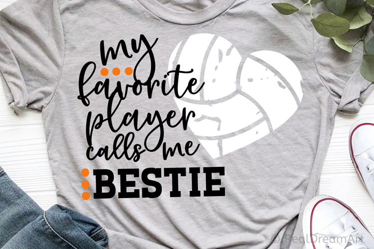 My Favorite Player Calls me Bestie SVG, DXF, PNG, EPS