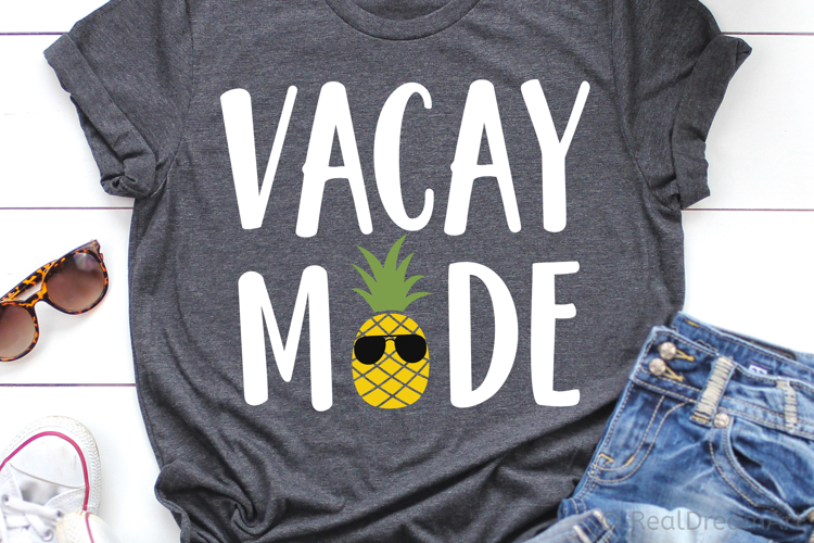 Vacay Mode SVG, DXF, PNG, EPS
