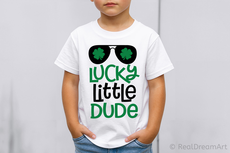 Lucky Little Dude SVG, DXF, PNG, EPS