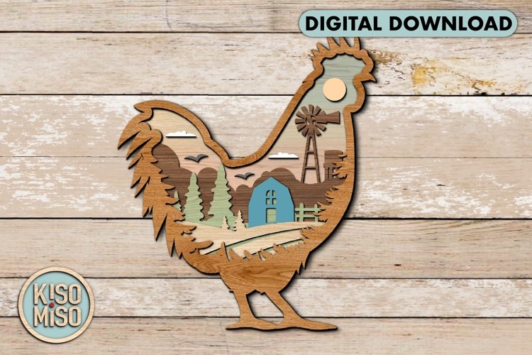 Rooster Clipart Image 19