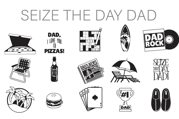 Seize the Day Dad Dingbats