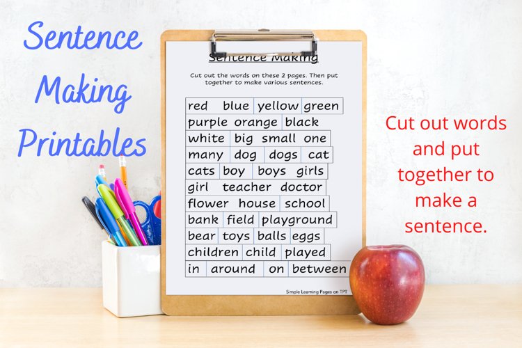 Worksheet Clipart Image 23