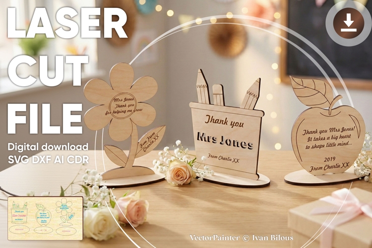 Teacher Apple Svg Image 5