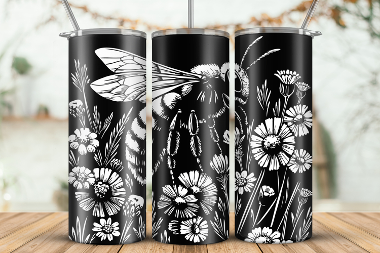 Tumbler laser svg|20oz Tumbler Honey Bee wrap