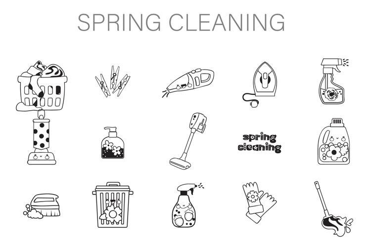 Spring Cleaning Dingbats