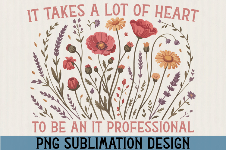 IT Professional PNG Sublimation