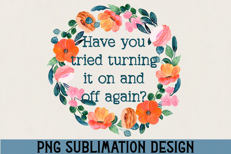 Tech Support PNG Sublimation