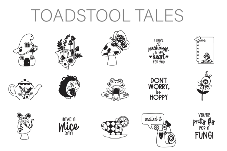 Toadstool Tales Dingbats