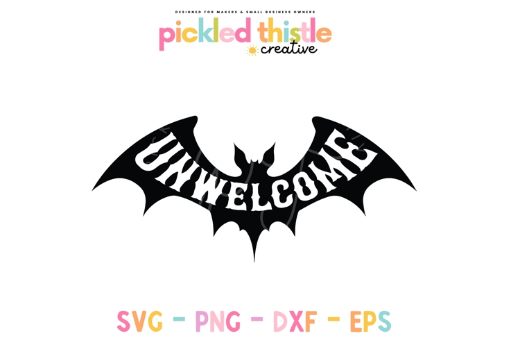 Unwelcome Halloween SVG