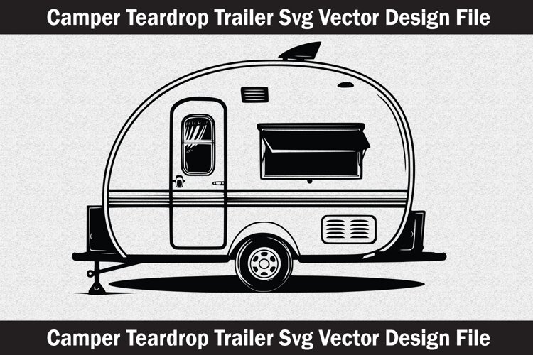 Camper Vector Image 21